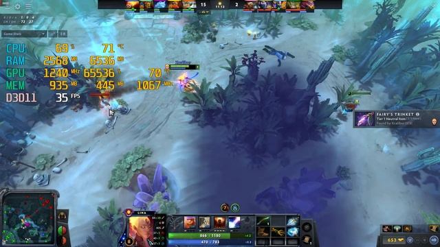 DOTA 2 | TEST RX VEGA 8 + AMD RYZEN 3 5300G | ALL SETTINGS 1080p смотреть онлайн