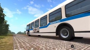 BeamNG Drive   Bus on Jungle Rock Island