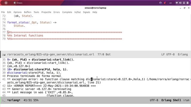 025 - OTP gen_server смотреть онлайн