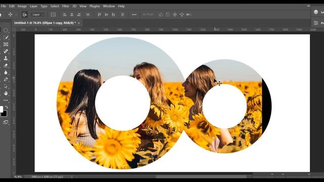 How to create Mask effect in adobe photoshop | photo manipulation ! смотреть онлайн