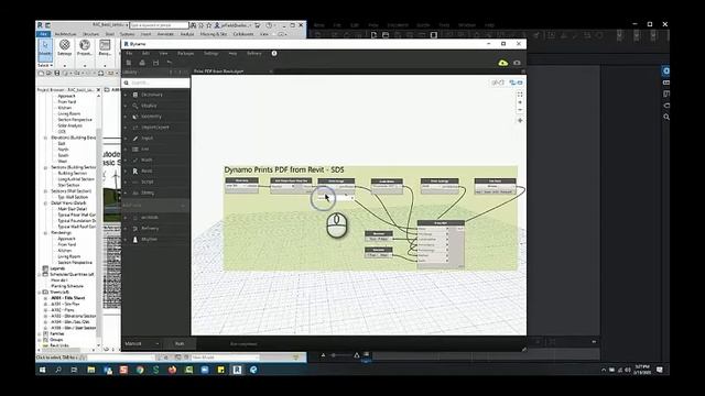 Print to PDF using Dynamo from your Revit Project смотреть онлайн