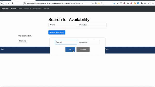 056 Using our Javascript module on the _Book Now_ button смотреть онлайн