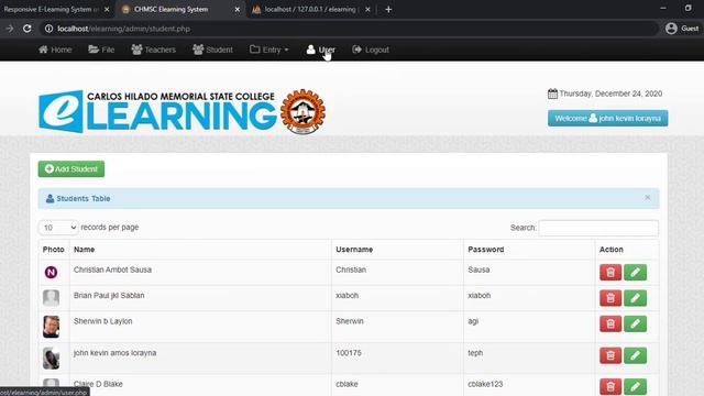 Responsive E-Learning System using PHP/MySQLi Demo смотреть онлайн