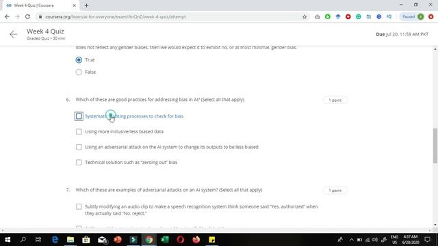Coursera: AI for Everyone Course Week 4 solved Live | deeplearning.ai смотреть онлайн