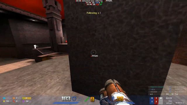 Quake 3 1.32e - ts_ca1 - Freeze Tag (clanv) смотреть онлайн
