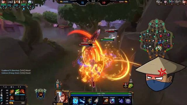 SEASON 8 ERLANG SHEN JUNGLE: MIRROR MATCHUP смотреть онлайн