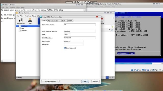 How to access postgres SQL in virtual box with windows смотреть онлайн