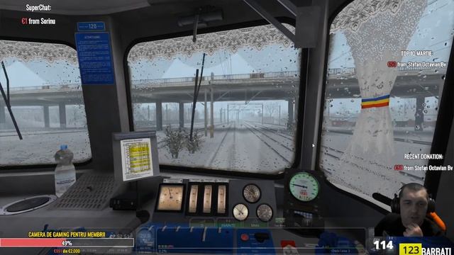 TRAIN SIMULATOR ROMANIA → REGIO 7033 [ Bucuresti Nord → Aeroport → Balotesti ]