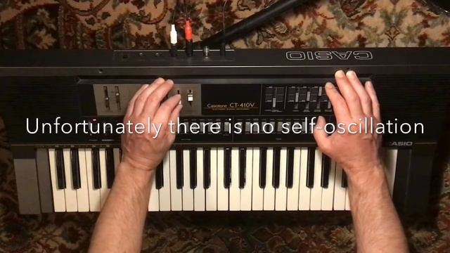 Casio CT-410V Part 1 Accompaignment and Filter смотреть онлайн