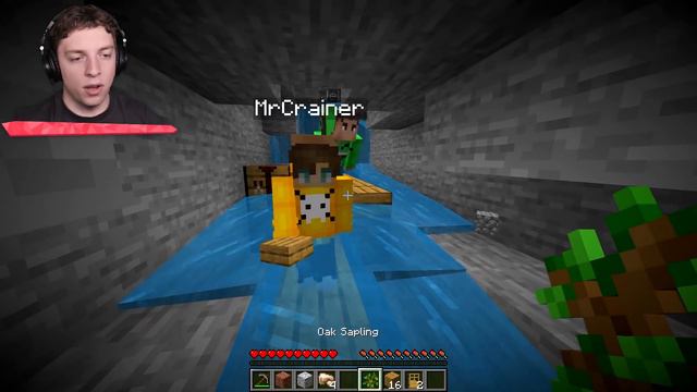 This Was The DUMBEST CHALLENGE In Minecraft! (Don't Touch Ground) смотреть онлайн