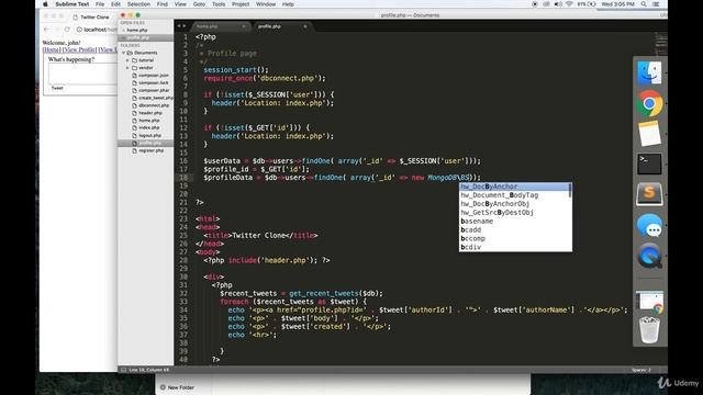 PHP + MongoDB Advanced Project Part 4 смотреть онлайн