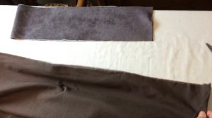 Как сшить тёплую юбку на осень без выкройки | Юбка своими руками