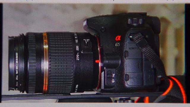 Macro-видео с экрана монитора Samsung U28D590D с Tamron 18-270mm F/3.5-6.3 Di II VC PZD, МДФ Часть