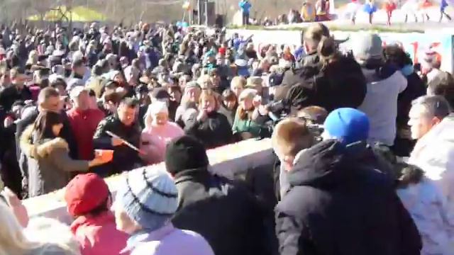Раскрашивание блинов на Масленицу. 22.02.2015 смотреть онлайн