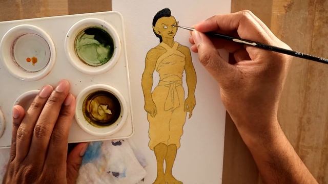 Goubrin Female Watercolor Sketch s1 ep31 смотреть онлайн
