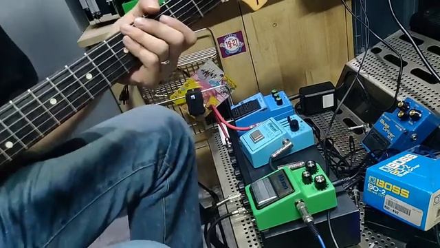 Ibanez FC10 Fat Cat Distortion Japan 1987 JRC5534DD смотреть онлайн