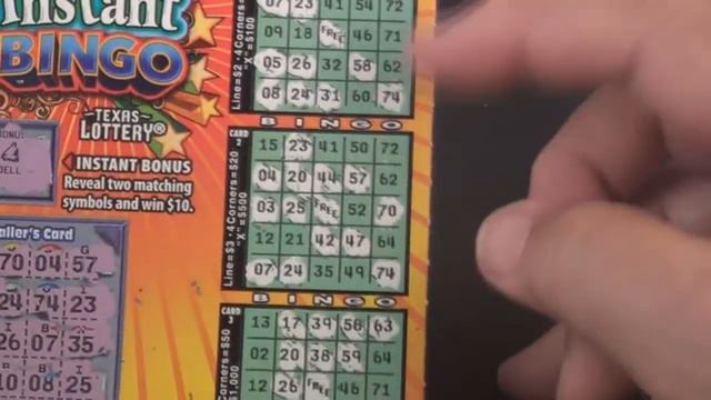 Texas Lottery Scratch Off Tickets "Instant Bingo" $30,000 Winner? Lotto смотреть онлайн