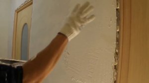 штукатурка короед. Исправляем чужую работу. Plaster woodworm. Fixing someone else's work