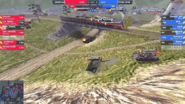 WoT Blitz/ [D030P] - [7STAR] / Весенний Турнир Профессионалов 2020 / Нарезка Боев