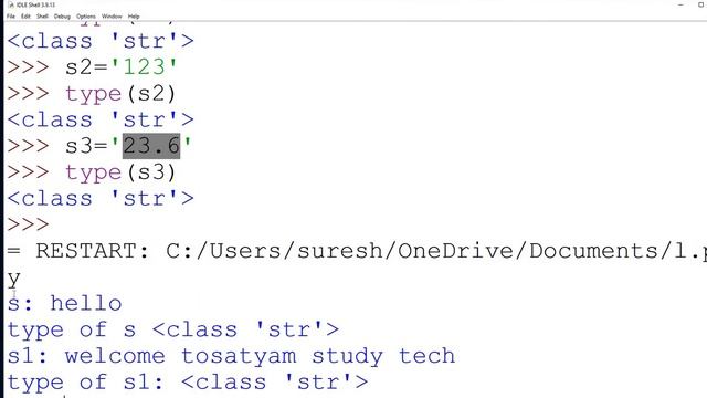 Tokens in Python | Literals смотреть онлайн