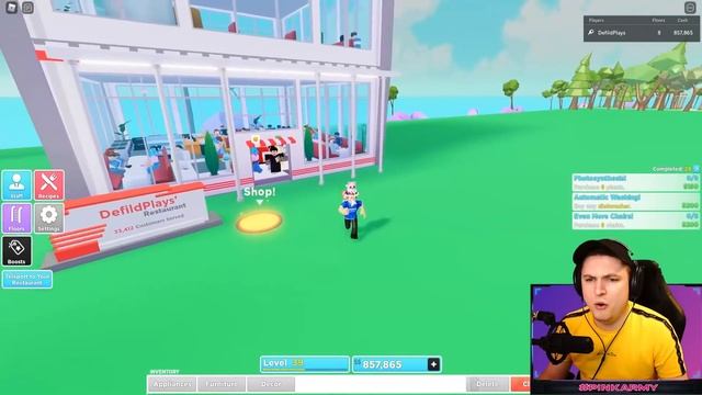 INFINITE VIP CUSTOMERS With FREE Royal Bundle In My Restaurant! *NEW ??? SPAWN SHRINE* смотреть онлайн