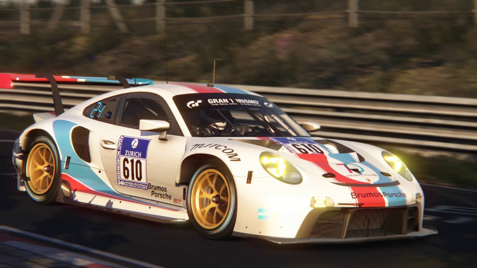 I couldn't finish the race because of jittering front wheels and damaged front aero but.. смотреть онлайн