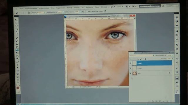 уроки фотошопа/макияж в фотошопе (часть 1) смотреть онлайн