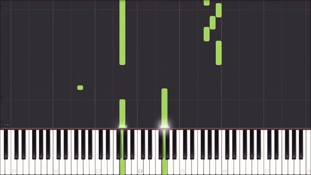 И.С.Бах/К.Петцольд - Менуэт соль мажор (piano tutorial) смотреть онлайн