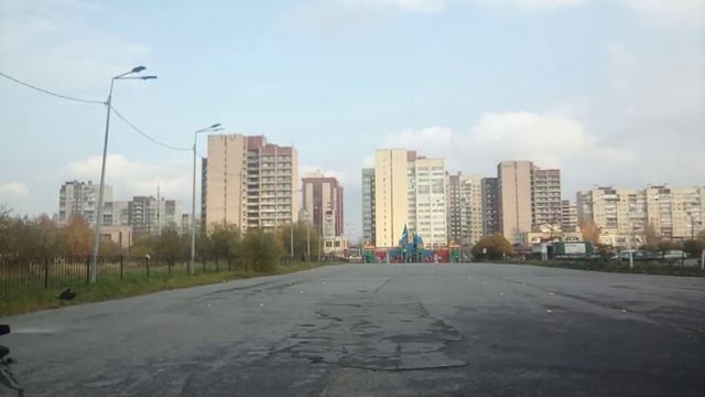 Я и мой мот. Упражнение "Слалом". Видео от третьего лица. смотреть онлайн