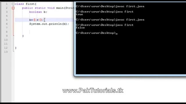 java tutorial 9 Boolean and Logical Operators in java urdu hindi смотреть онлайн