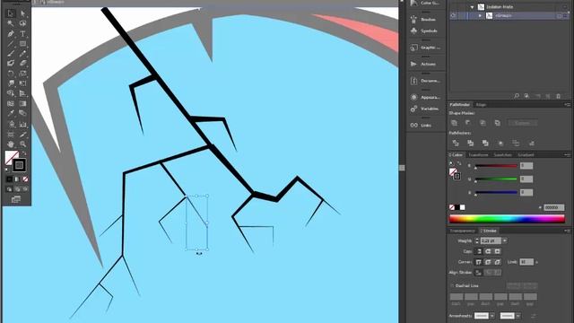 How to draw halloween grave in Adobe Illustrator - easy tutorial смотреть онлайн
