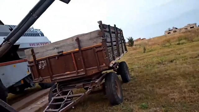 Уборка подсолнечника вектор 410 смотреть онлайн