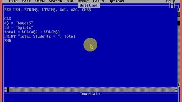 22 String Library Functions LEN, RTRIM$, LTRIM$, VAL, ASC, CHR$ смотреть онлайн