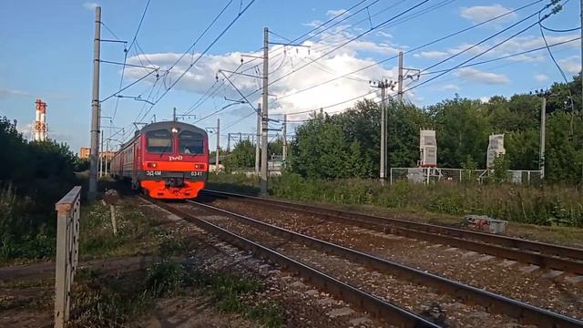 Электропоезд ЭД4М-0341 с сообщением Крутое-Москва(Курский Вокзал). смотреть онлайн