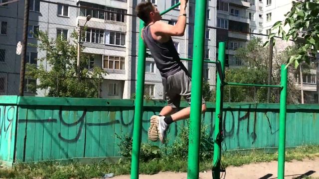 Жесткая тренировка спины и бицепса//ТОЛЬКО СВОЙ ВЕС!!! Мощная спина! Мощный бицепс! смотреть онлайн