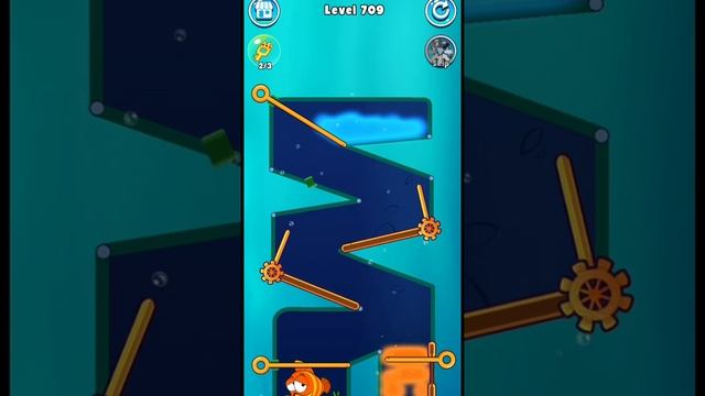 fish rescue game pull the pin game // save the fish game // gameplay смотреть онлайн