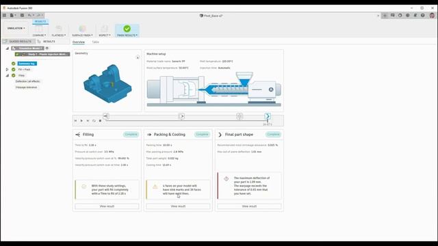 Урок Fusion 360: анализ литья пластмасс под давлением смотреть онлайн