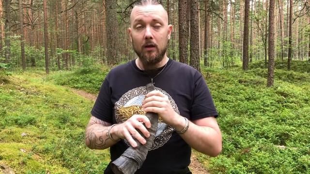How to play viking bukkehorn (goat's horn) tutorial смотреть онлайн