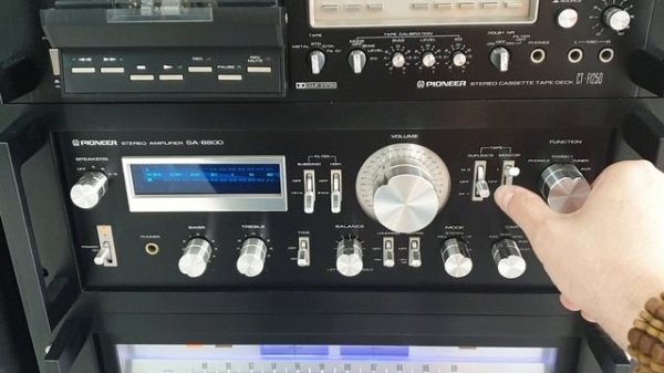 Стойка Pioneer Blue Black