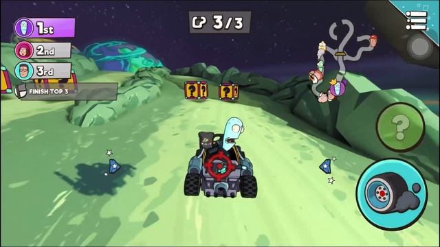 Warped Kart Racers - Gameplay Walkthrough Part 10 - Solar Opposites - Pro Mode (iOS) смотреть онлайн