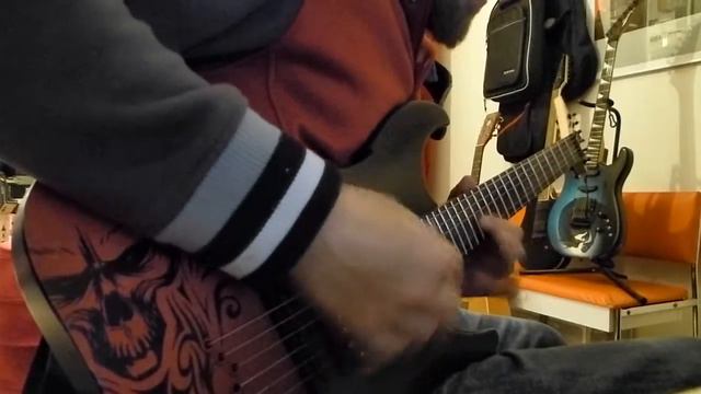 ACDC - You Shook Me All Night Long - Guitar solo cover смотреть онлайн