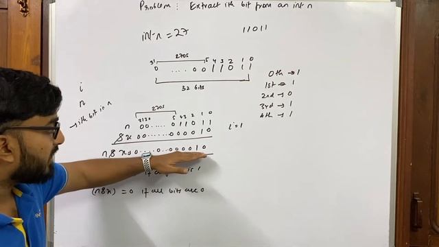 Java program to extract ith bit from an int value смотреть онлайн