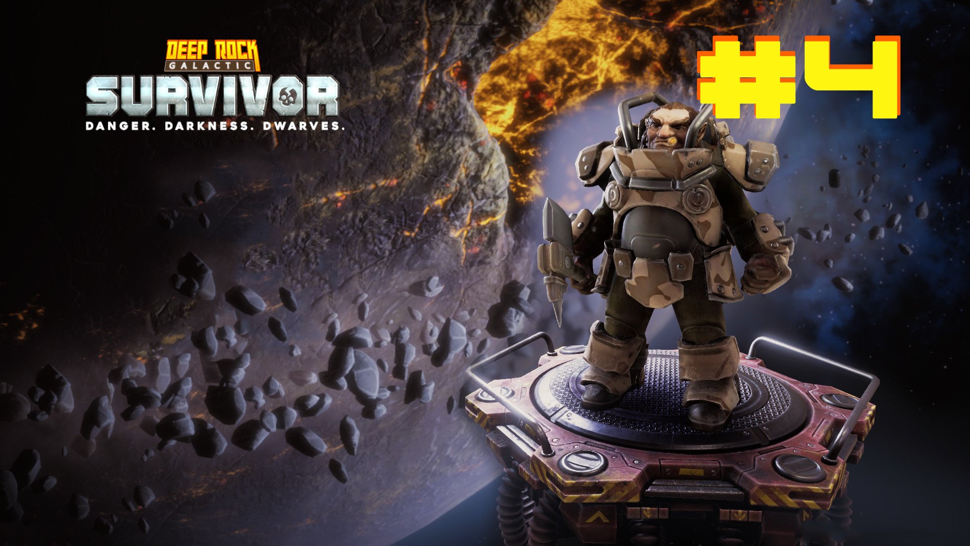 Deep Rock Galactic Survivor Погружение 4 "стрелок"