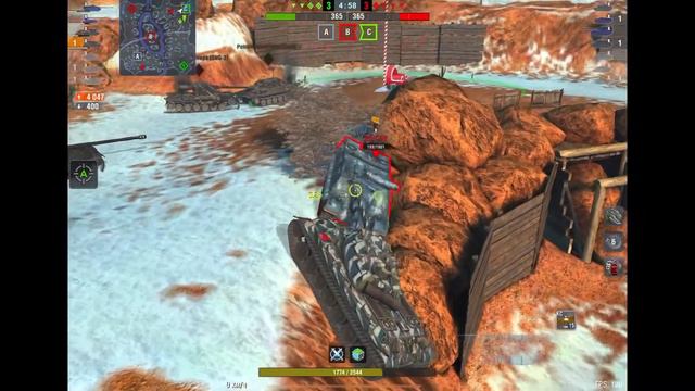 [REPLAY] Новый стиль игры на Объект 260. Новая имба из шара. Отличная реализация танка. WoT Blitz смотреть онлайн