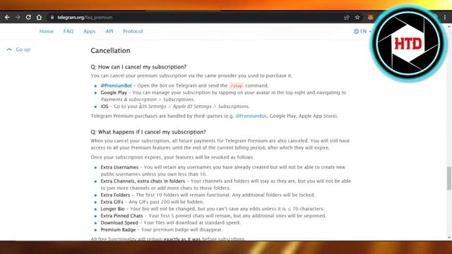 How To Cancel Telegram Premium - 2023 Tutorial смотреть онлайн