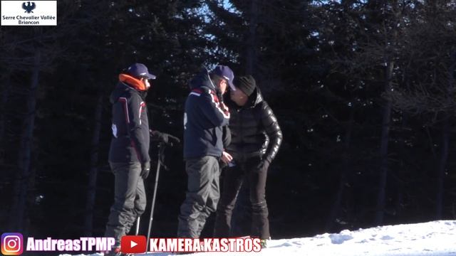 LES PIRES FAUX CONTROLEURS... AU SKI ! A Serre Chevalier смотреть онлайн