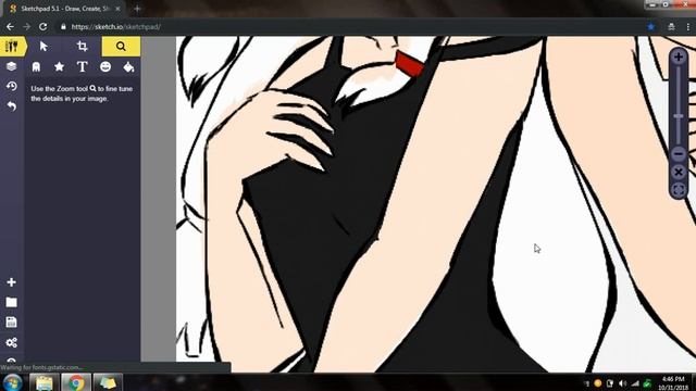 Speedpaint using Sketchpad 5.1 | Hanagura | Devil | Angel | ♡ смотреть онлайн