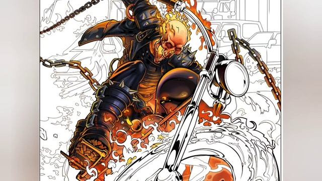 Paint Happy Color. Призрачный гонщик смотреть онлайн