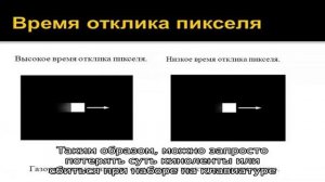 Что такое время отклика монитора и почему оно имеет значение?