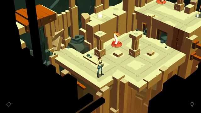 Lara Croft GO. 3 Лабиринт Камней. 7 Храм Мудрости смотреть онлайн
